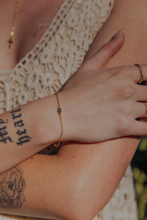 Evil Eye Bracelet (Gold)