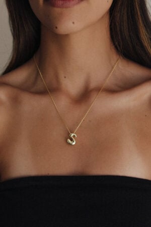 Bubble Letter Necklace