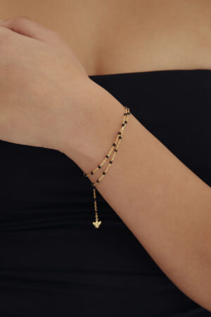 Enamel Wrap Bracelet