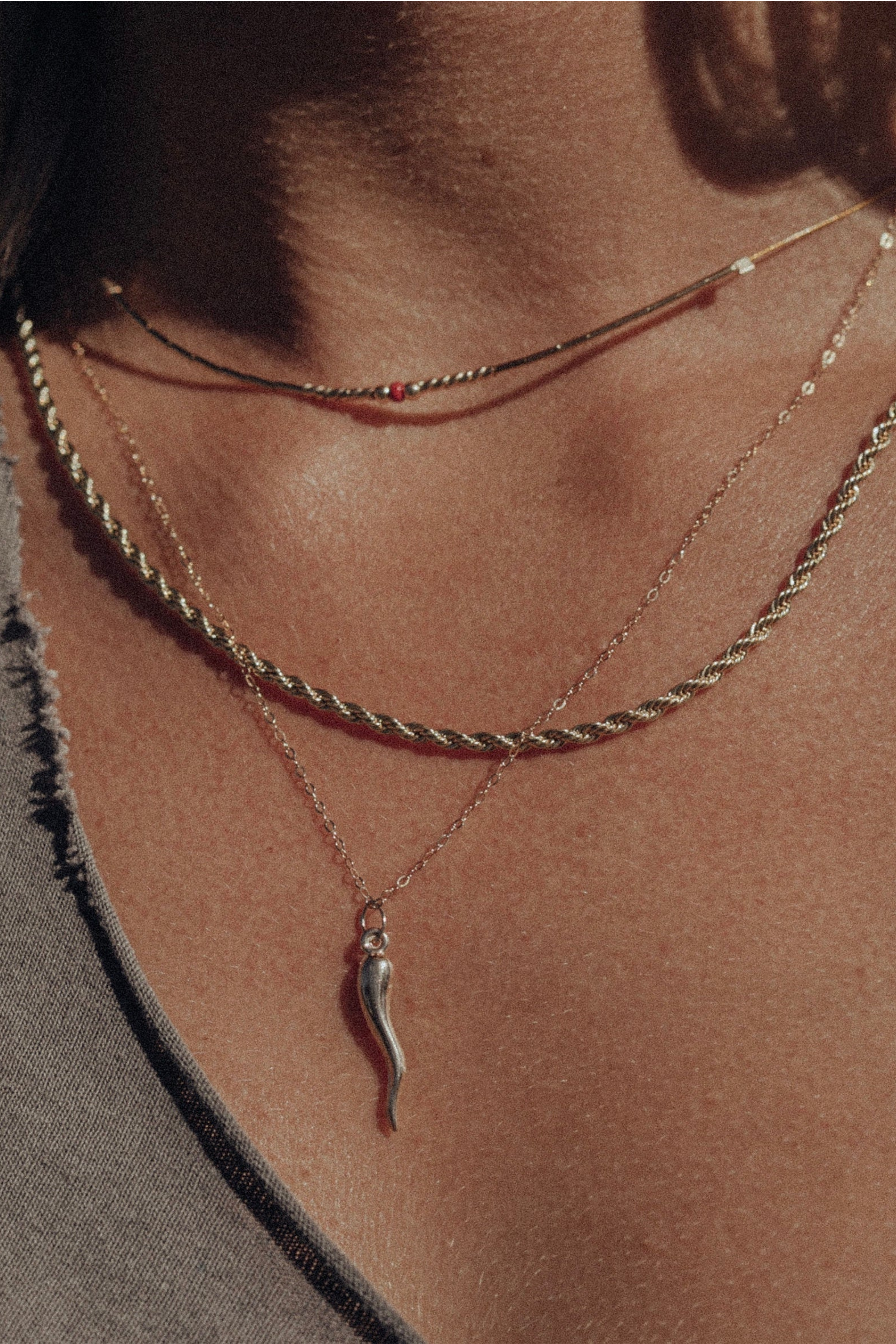 Corno Necklace - Kristy-Lee Jewellery
