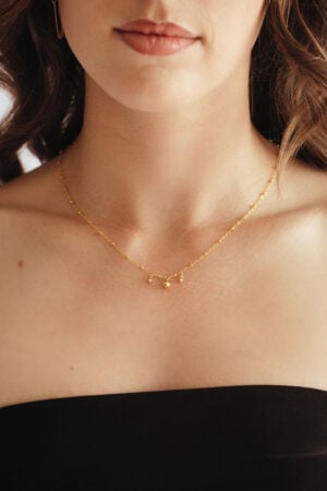 Sphere Drop Necklace